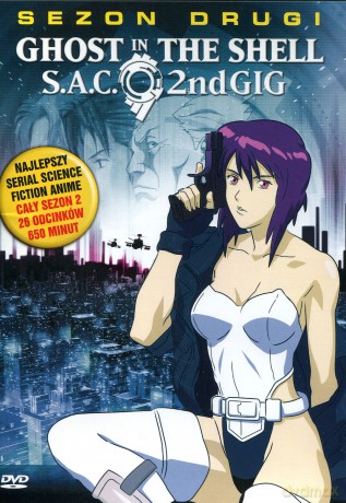 Ghost in the Shell: SAC sezon 2 komplet vol.1-8 (XviD) [DVD]