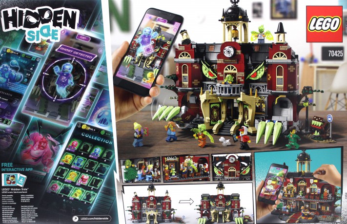 LEGO Hidden Nawiedzone liceum w Newbury (70425) [KLOCKI]