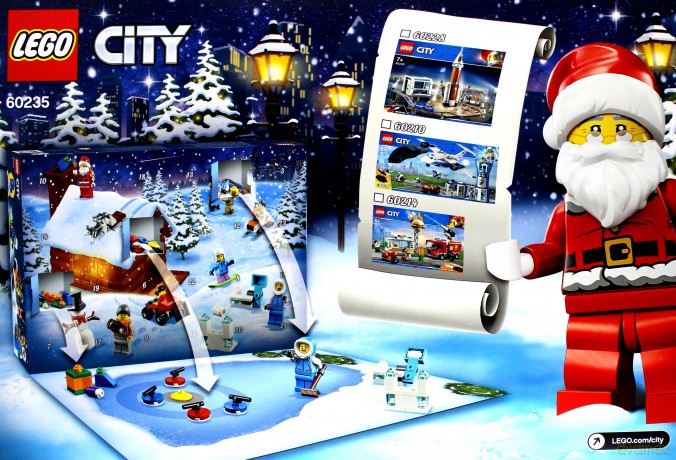 LEGO City Kalendarz adwentowy LEGO City (60235) [KLOCKI]
