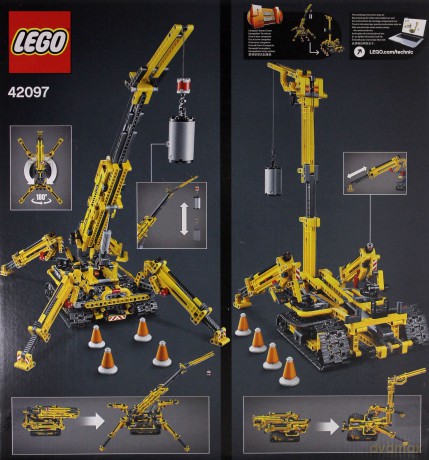 LEGO Technic Żuraw typu pająk (42097) [KLOCKI]