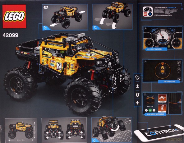 LEGO Technic Zdalnie sterowany pojazd terenowy (42099) [KLOCKI]