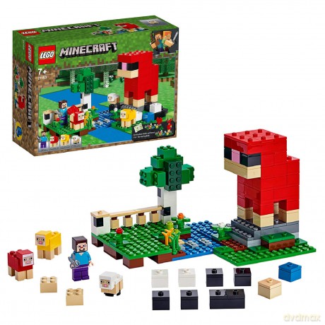 LEGO Minecraft Hodowla owiec (21153) [KLOCKI]