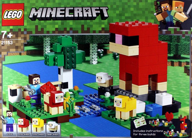 LEGO Minecraft Hodowla owiec (21153) [KLOCKI]