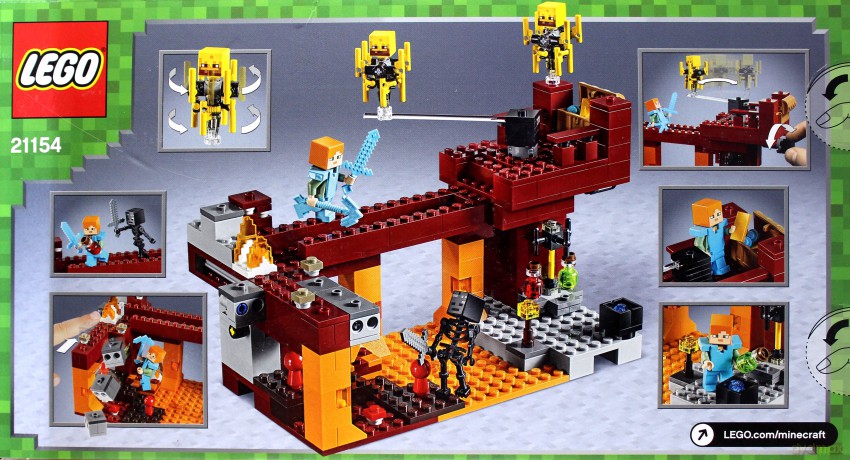 LEGO Minecraft Most Płomyków (21154) [KLOCKI]