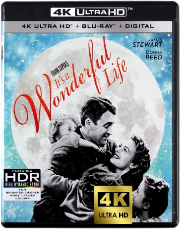 It's a Wonderful Life (To wspaniałe życie) [Blu-Ray 4K]+[Blu-Ray]
