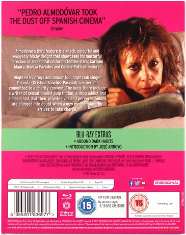 Dark Habits (Pośród ciemności) [Blu-Ray]