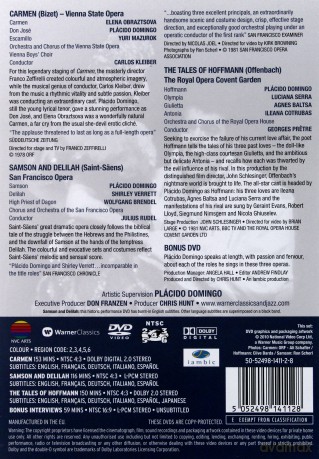 Placido Domingo: My Greatest Roles Vol.3 French [4DVD]
