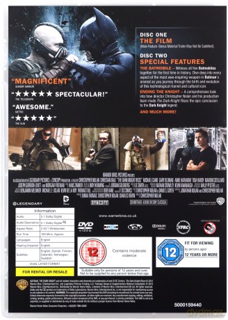 Dark Knight Trilogy (Mroczny rycerz) [6DVD]