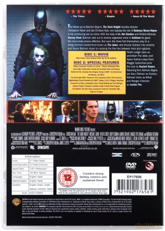 Dark Knight Trilogy (Mroczny rycerz) [6DVD]