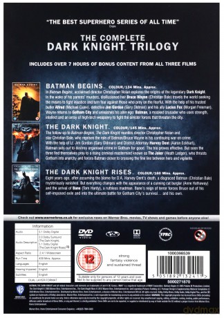 Dark Knight Trilogy (Mroczny rycerz) [6DVD]