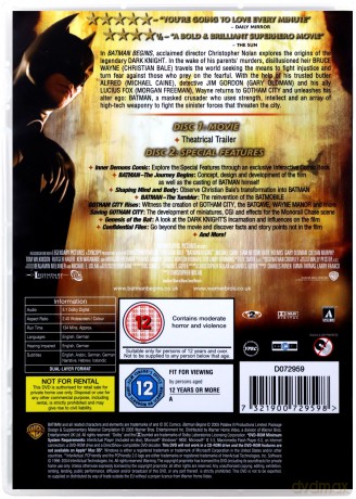 Dark Knight Trilogy (Mroczny rycerz) [6DVD]