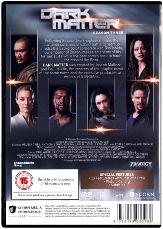 Dark Matter - Season 3 [3DVD]