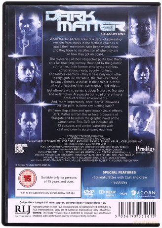 Dark Matter Season 1 [3DVD]