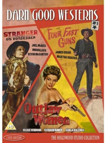 Darn Good Westerns Box Set No 1: Stranger on Horseback / Outlaw Women / Four Fast Guns [3DVD]
