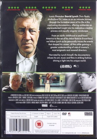 David Lynch: The Art Life (David Lynch, żyć sztuką) [DVD]