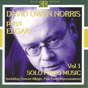 David Owen Norris: David Owen Norris Plays Elgar Vol. 1 [CD]