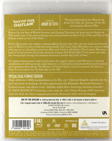 Day Of The Outlaw (Dzień wyjętych spod prawa) [Blu-Ray]+[DVD]
