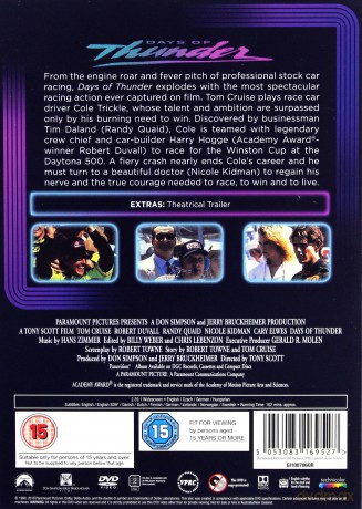 Days of Thunder - 80s Collection - 80s Collection (Szybki jak błyskawica) [DVD]