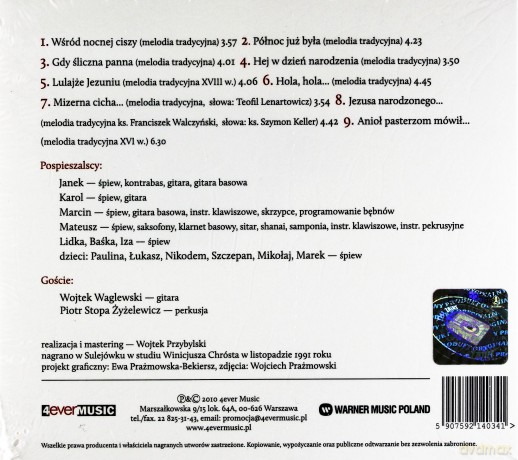 Kolędy Pospieszalskich [CD]