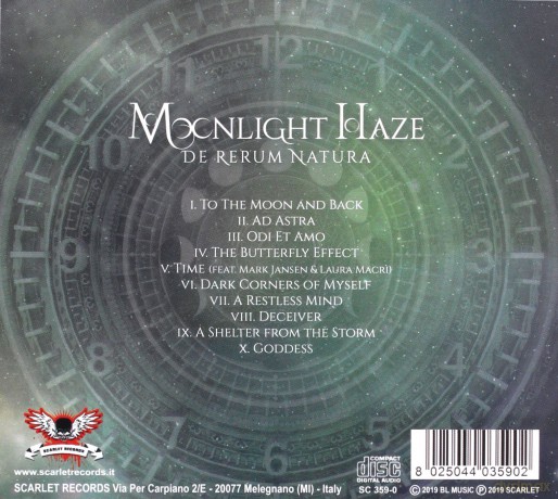 Moonlight Haze: De Rerum Natura (Limited Edition) (Digi) [CD]