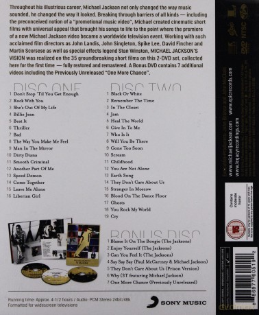 Michael Jackson: The Vision Of Michael Jackson [3DVD]+[książka]