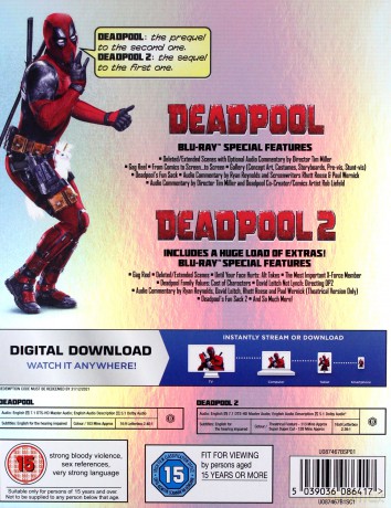 Deadpool 1-2 [2xBlu-Ray]