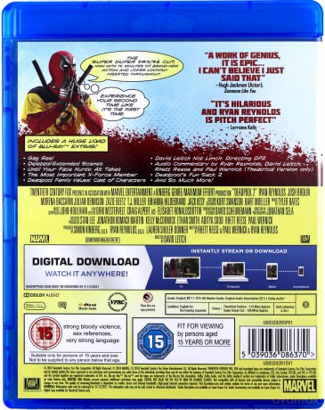 Deadpool 2 [Blu-Ray]