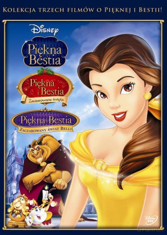Piękna i Bestia Trylogia: Piękna i Bestia + Zaczarowany świat Belli + Zaczarowane święta (Disney) BOX [4DVD]