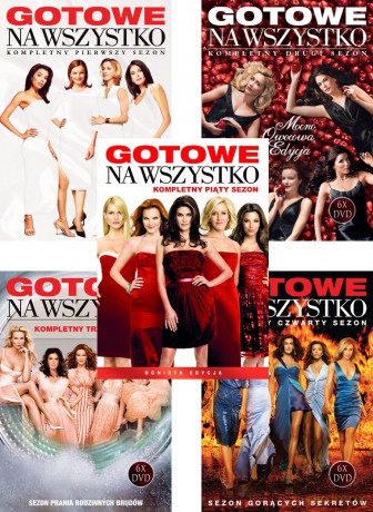 Gotowe na wszystko Sezon 1+2+3+4+5 [BOX] 29DVD]
