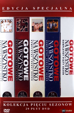 Gotowe na wszystko Sezon 1+2+3+4+5 [BOX] 29DVD]