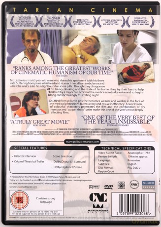 Death Of Mr Lazarescu (Śmierć pana Lazarescu) [DVD]