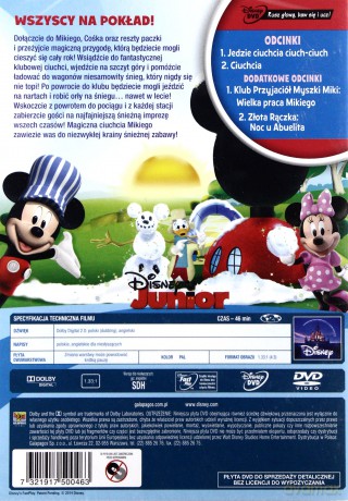 Klub Przyjaciół Myszki Miki: Wesoła ciuchcia (Disney) [DVD]