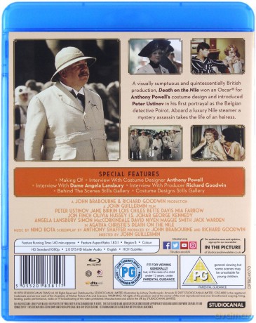 Death On The Nile (Śmierć na Nilu) [Blu-Ray]