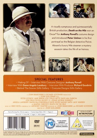 Death On The Nile (Śmierć na Nilu) [DVD]