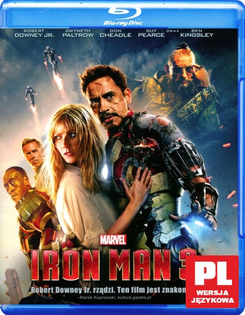 Iron Man 3 (Disney) [Blu-Ray]