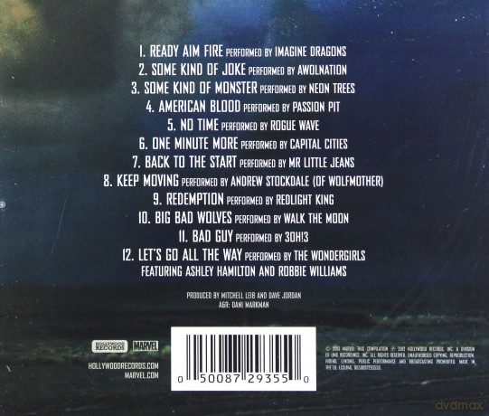 Iron Man 3: Heroes Fall soundtrack [CD]