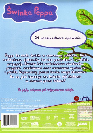 Świnka Peppa okładka 3D [DVD]