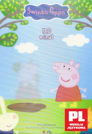 Świnka Peppa okładka 3D [DVD]