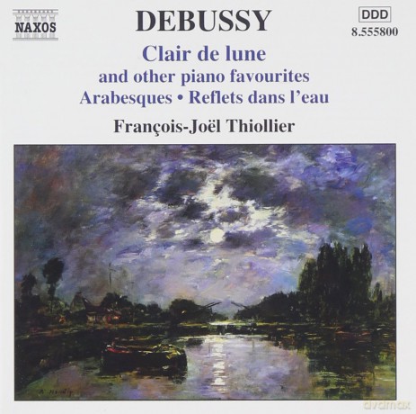 Francoisjoel Thiollier: Debussyclair De Lune [CD]
