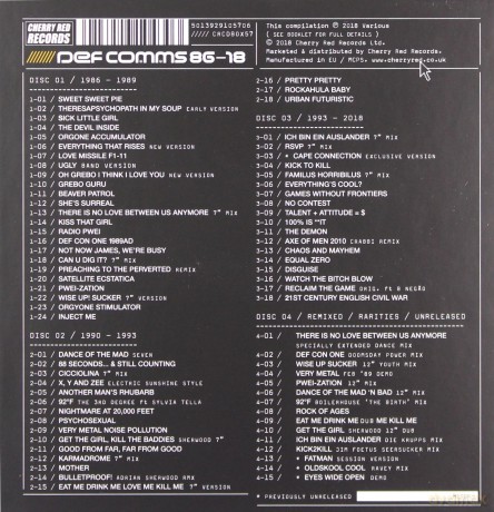 Pop Will Eat Itself: Def Comms 86-18 [4CD]
