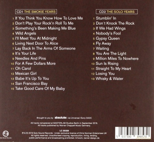 Chris Norman: Definitive Collection - Smokie And Solo Years [2CD]