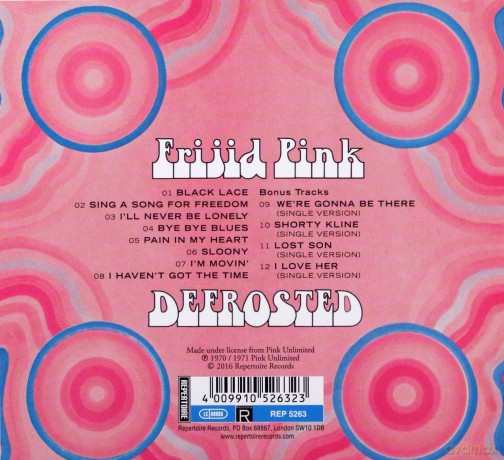 Frijid Pink: Defrosted [CD]