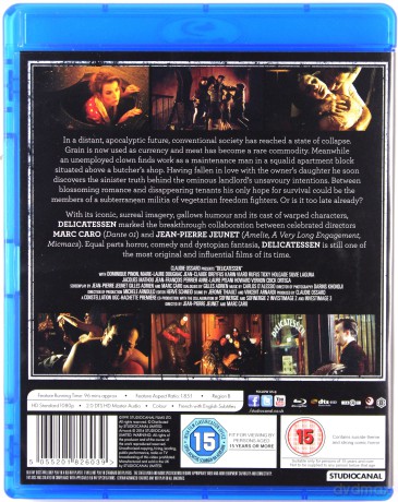 Delicatessen (Delikatesy) [Blu-Ray]