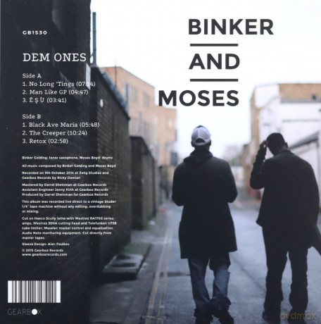 Binker And Moses: Dem Ones [CD]