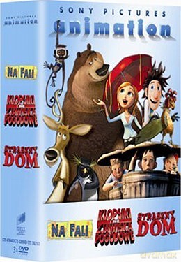 Animacje rewelacje Kolekcja: Klopsiki i inne zjawiska pogodowe / Na fali (2007) / Straszny dom BOX [3DVD]
