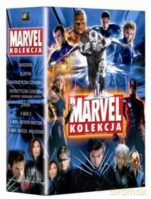 Kolekcja Marvela: Daredevil / Elektra / Fantastyczna czwórka / Fantastyczna Czwórka 2: Narodziny Srebrnego Surfera / X-Men / X-Men 2 / X-Men Geneza: Wolverine / X-Men: Ostatni bastion BOX [8DVD]