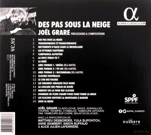 Joel Grare: Des Pas Sous La Neige [CD]