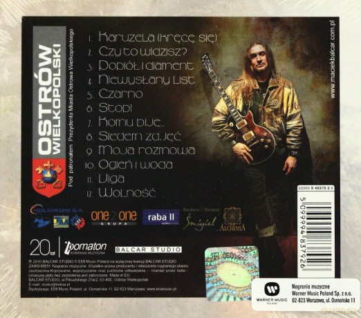 Maciej Balcar: Ogień i Woda (digipack) [CD]