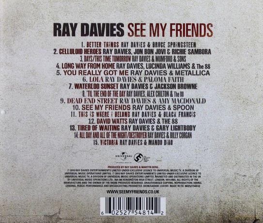 Ray Davies: See My Friends (Polska Cena) [CD]