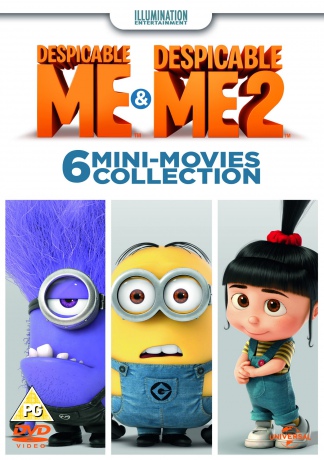 Despicable Me 6 Mini Movies Collection 2014 (Jak ukraść księżyc 1-2) [DVD]